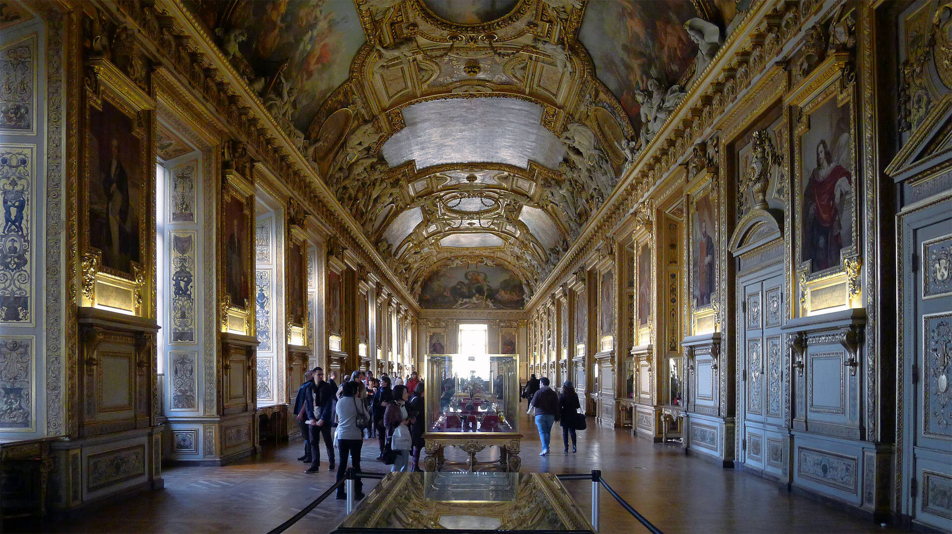 The Louvre Museum's Galerie d'Apollon, site of the 2025 jewel heist