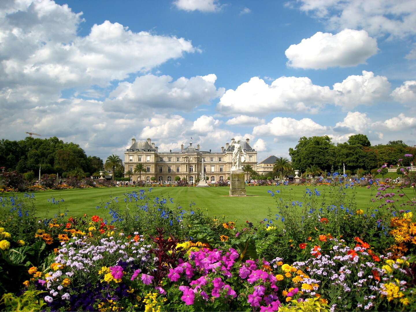 Luxembourg Gardens in spring
