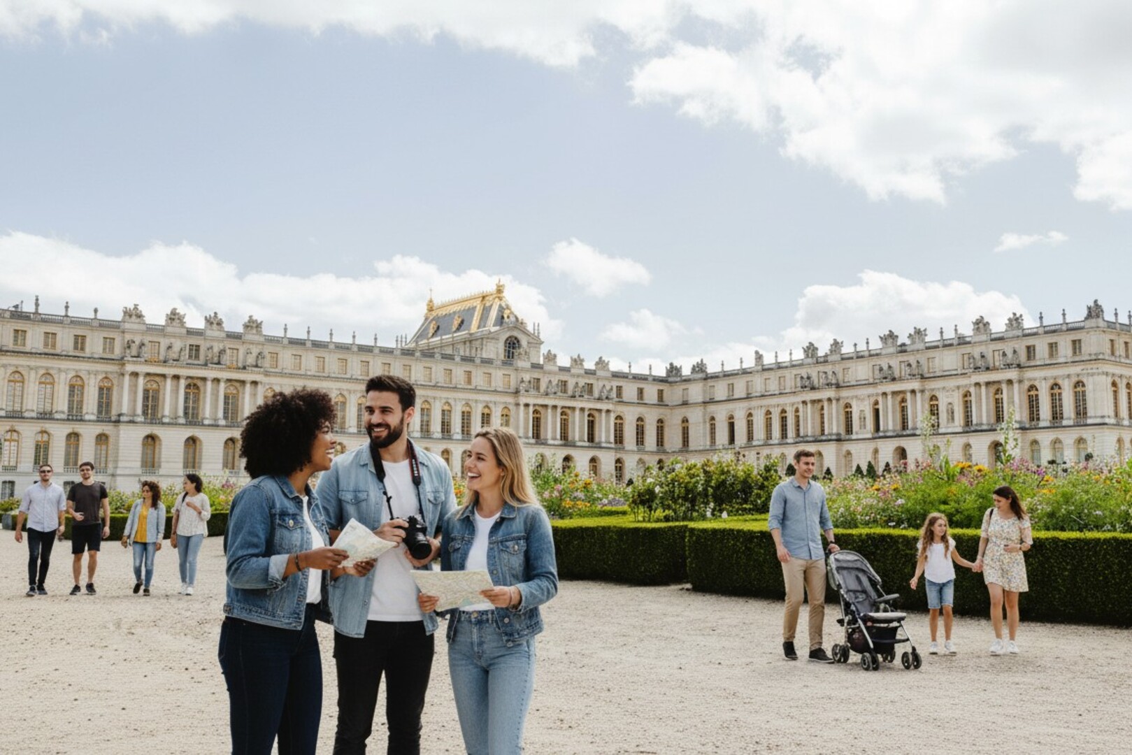 The Palace of Versailles gardens