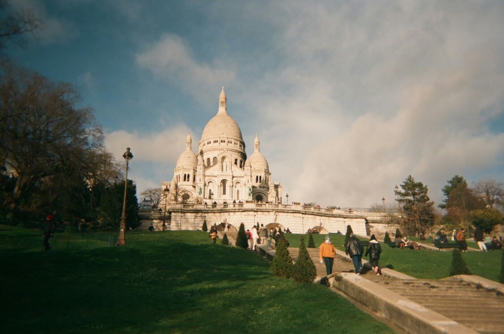 Montmartre hilltop in Paris