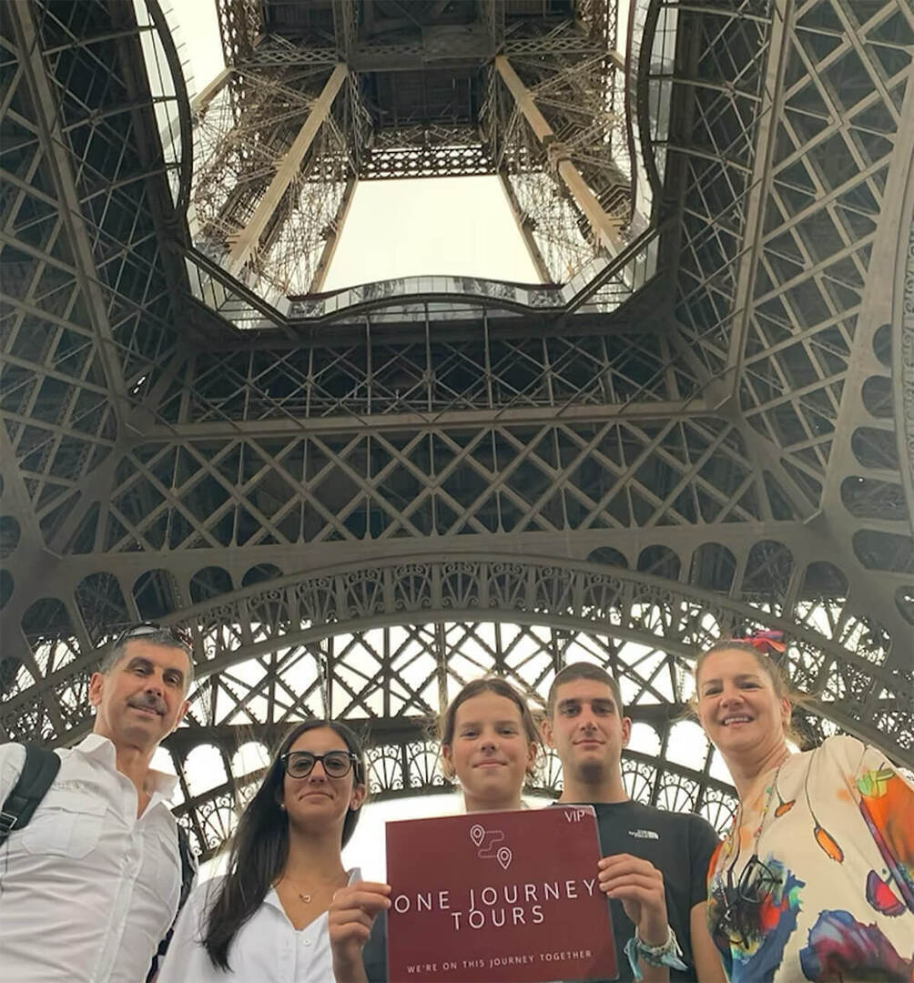 Eiffel Tower with One Journey Tour Group