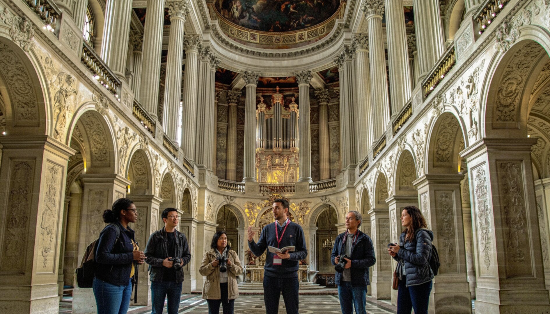 Inside of Palace of Versailles